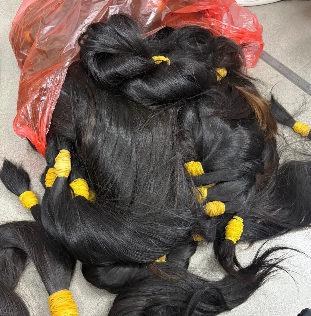 Raw hair donor