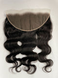 Lace frontal & closure wavy